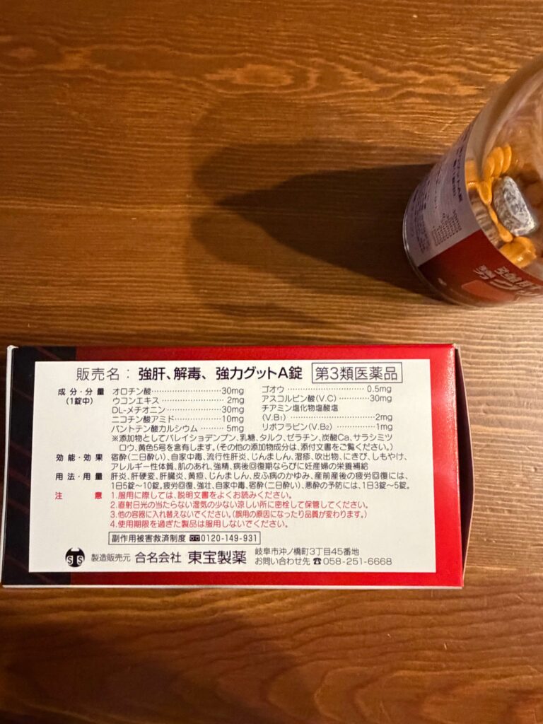 グッドa錠の成分